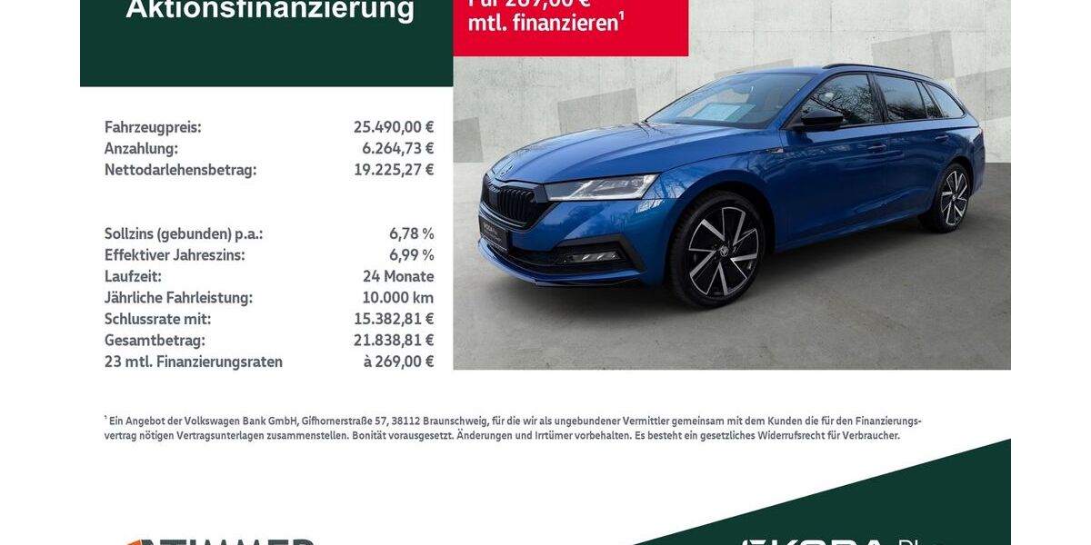 Skoda Octavia 82.576 km 25.490 &euro; Lingen 49808