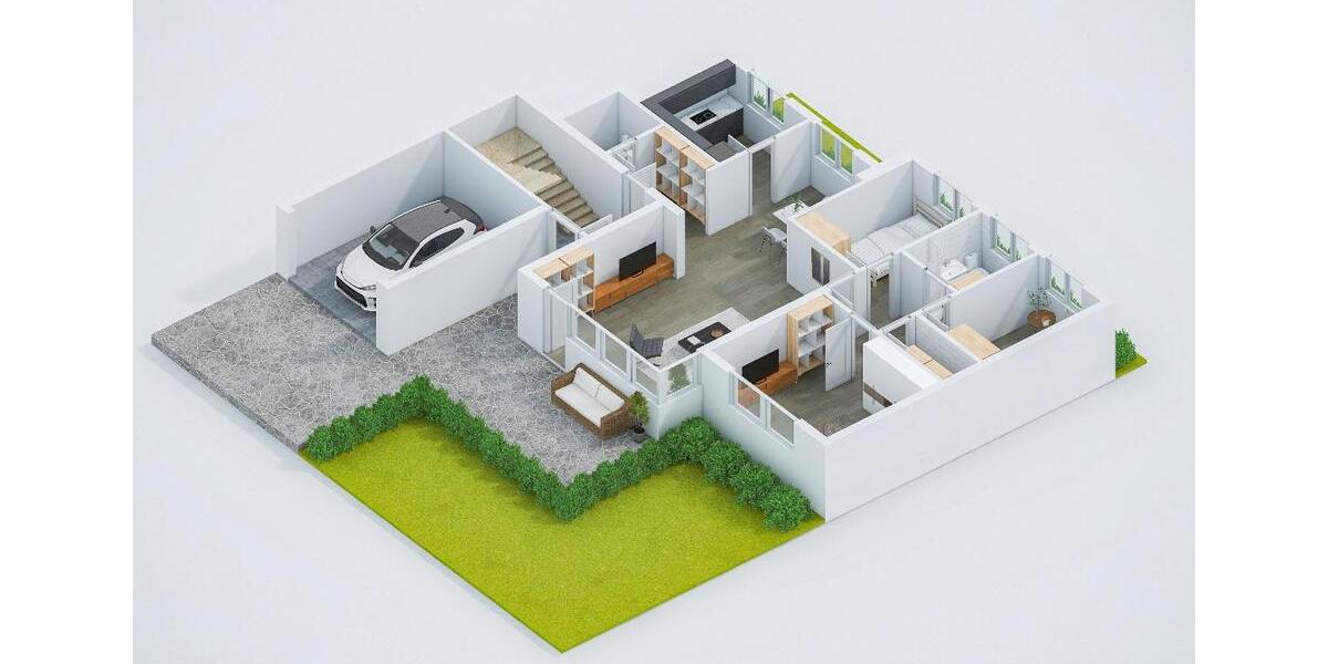 Erdgeschoßwohnung Lingen (Ems) - 4 Zimmer, 101 m&sup2;, 960&euro; | Angebot:26455811