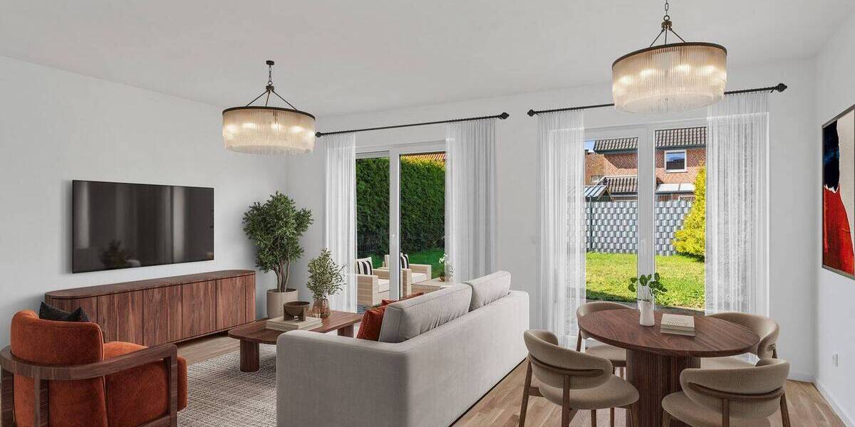 Doppelhaushälfte Greven Reckenfeld - 4 Zimmer, 111 m&sup2;, 429.000&euro; | Angebot:26053393