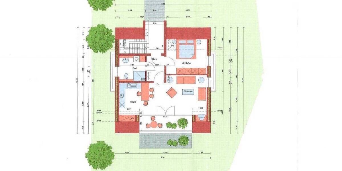 Etagenwohnung Neuenkirchen - 2 Zimmer, 56 m&sup2;, 155.000&euro; | Angebot:26805680