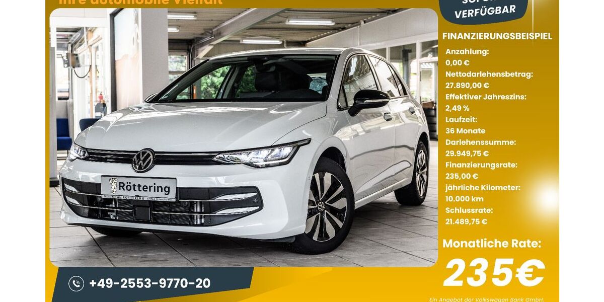 VW Golf 8.000 km 26.900 &euro; Schüttorf 48465