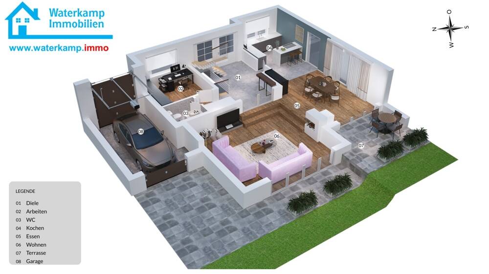 Einfamilienhaus Altenberge - 6 Zimmer, 180 m&sup2;, 439.997&euro; | Angebot:26583395