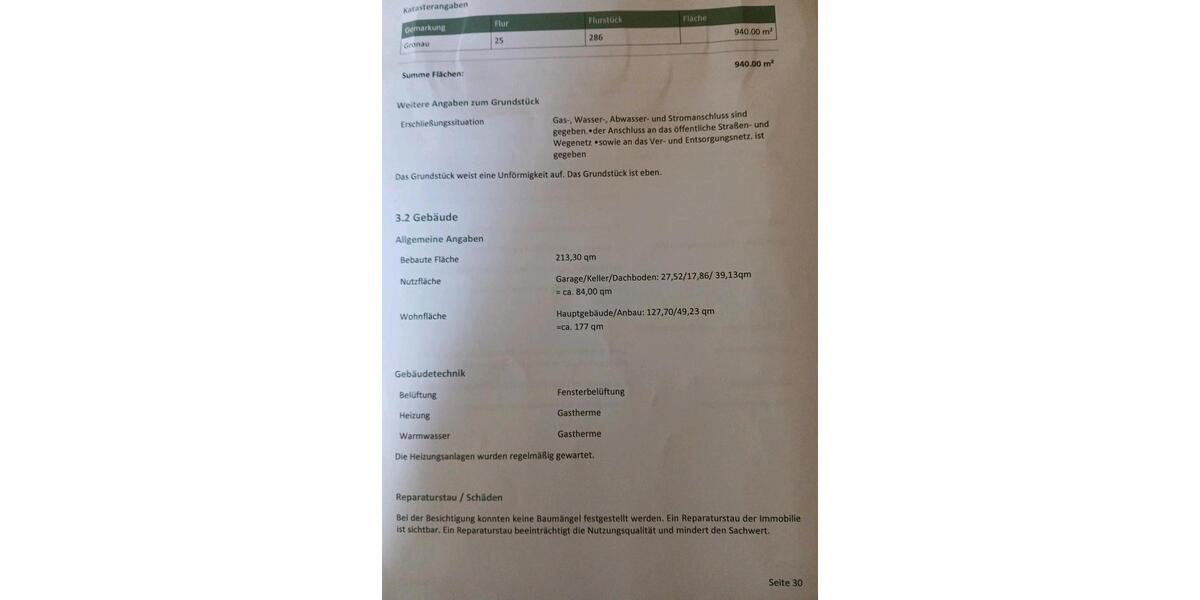 Einfamilienhaus Gronau (Westfahlen) - 7 Zimmer, 176 m&sup2;, 330.000&euro; | Angebot:26032805