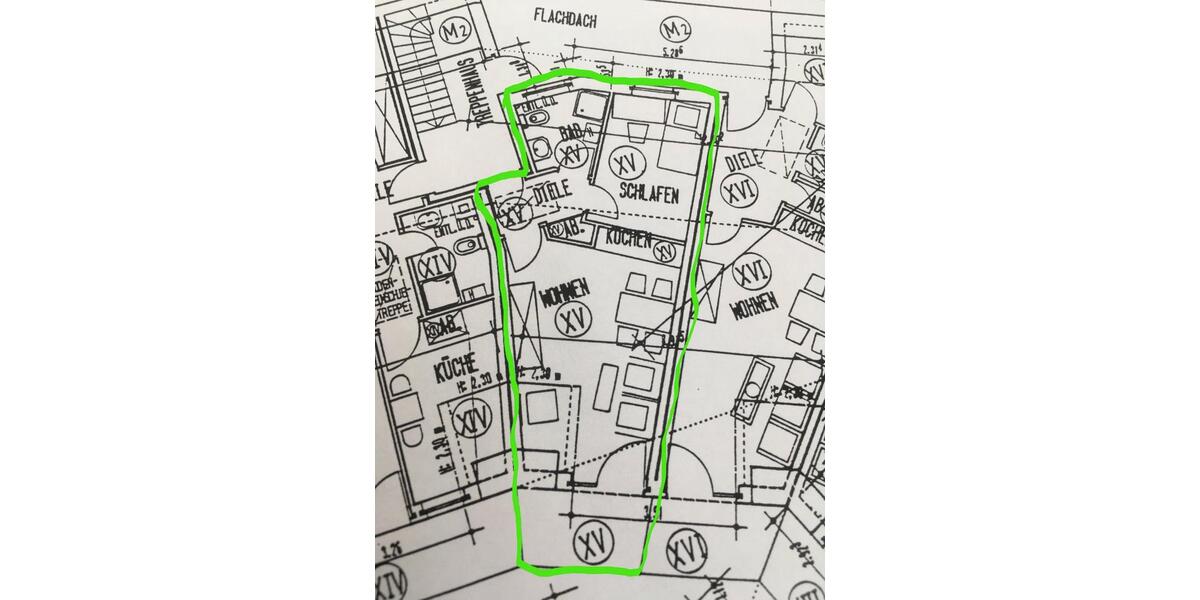 Dachgeschoßwohnung Rheine Altenrheine - 2 Zimmer, 38 m&sup2;, 351&euro; | Angebot:26633909