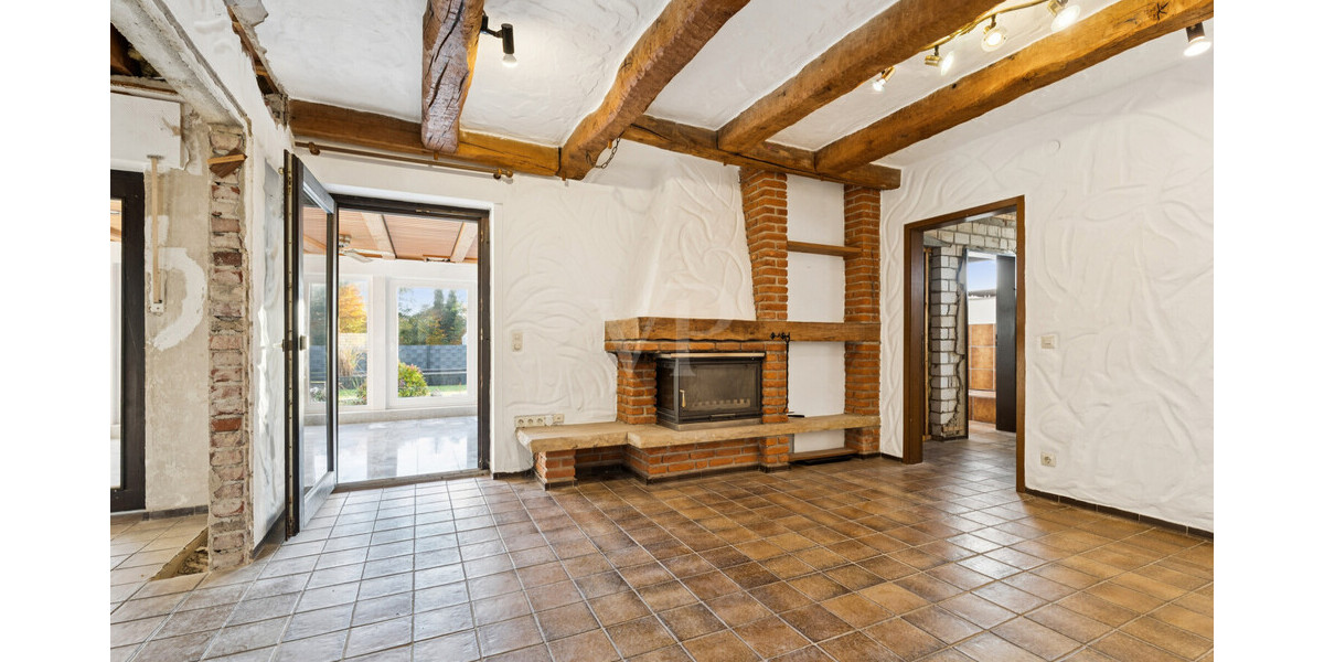 Gestaltungsmöglichkeiten ausschöpfen! ZFH mit fünf Garagen in Mettingen - Zweifamilienhaus Mettingen Mettingen | Angebot:23740596