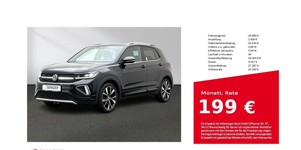 VW T-Cross 26.073 km 26.880 &euro; Lingen 49809