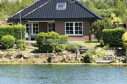 Emsland, direkt am Lünner See – Freistehendes Einfamilienhaus in einzigartiger Seelage - Haus Lünne | Angebot:27059298