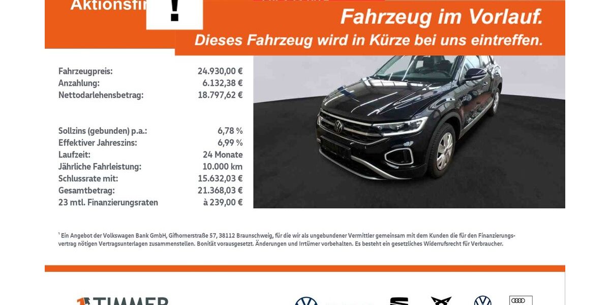 VW T-Roc 55.104 km 24.930 &euro; Gronau 48599