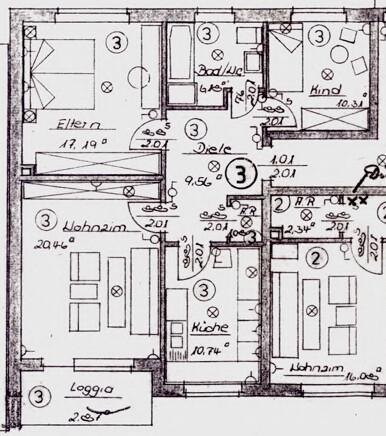 Erdgeschoßwohnung Hörstel - 3 Zimmer, 78 m&sup2;, 718&euro; | Angebot:26645565