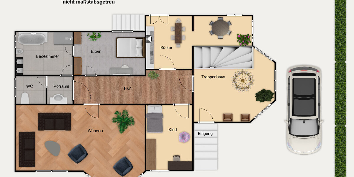 Traumhaftes Juwel - kernsanierte Jugendstilvilla! - Villa Altenberge | Angebot:17016560