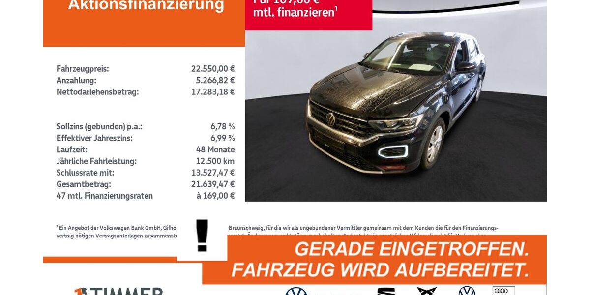 VW T-Roc 99.587 km 22.550 &euro; Rheine 48432