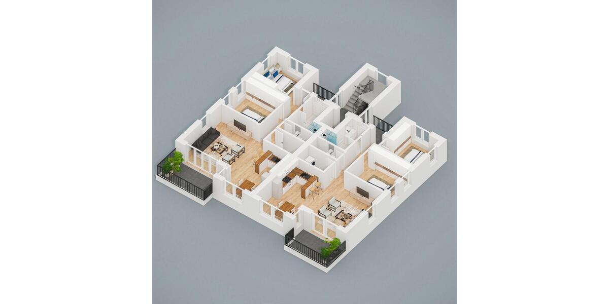 Etagenwohnung Lingen (Ems) - 3 Zimmer, 86 m&sup2;, 990&euro; | Angebot:23226489