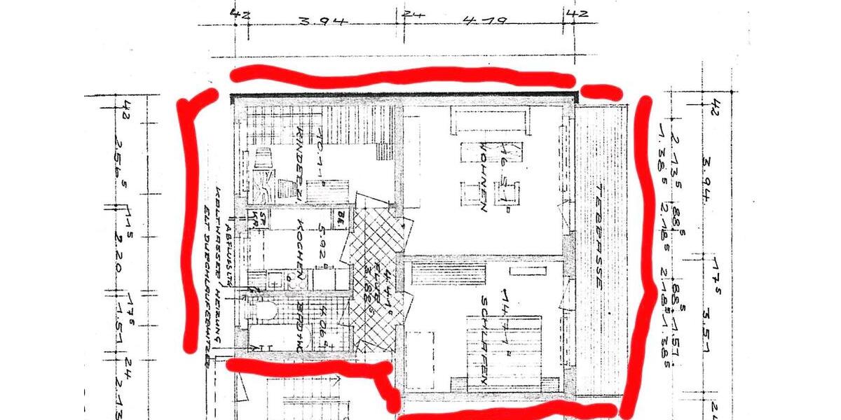 Erdgeschoßwohnung Lingen (Ems) Damaschke - 3 Zimmer, 62 m&sup2;, 570&euro; | Angebot:26568250