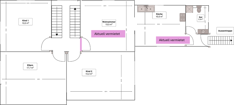 Einfamilienhaus Rheine Altenrheine - 8 Zimmer, 155 m&sup2;, 395.000&euro; | Angebot:25838768