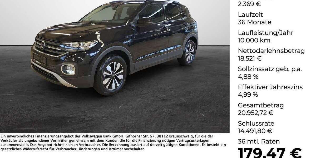VW T-Cross 29.439 km 20.890 &euro; Ibbenbüren 49477