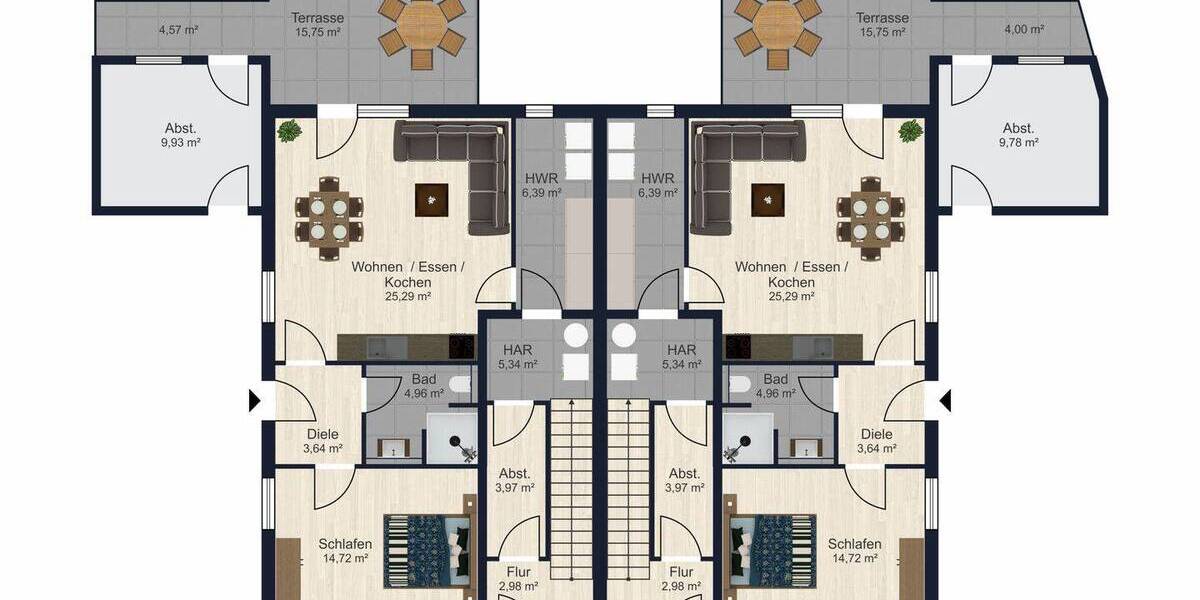Etagenwohnung Lingen (Ems) Lingen - 8 Zimmer, 68 m&sup2;, 269.000&euro; | Angebot:26820635