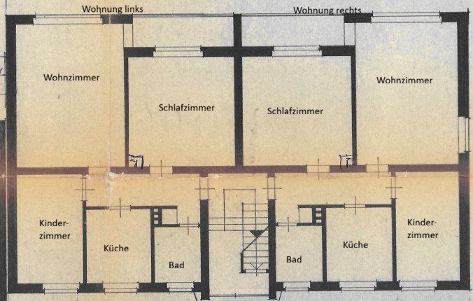 Etagenwohnung Rheine Altenrheine - 3 Zimmer, 65 m&sup2;, 645&euro; | Angebot:27626649