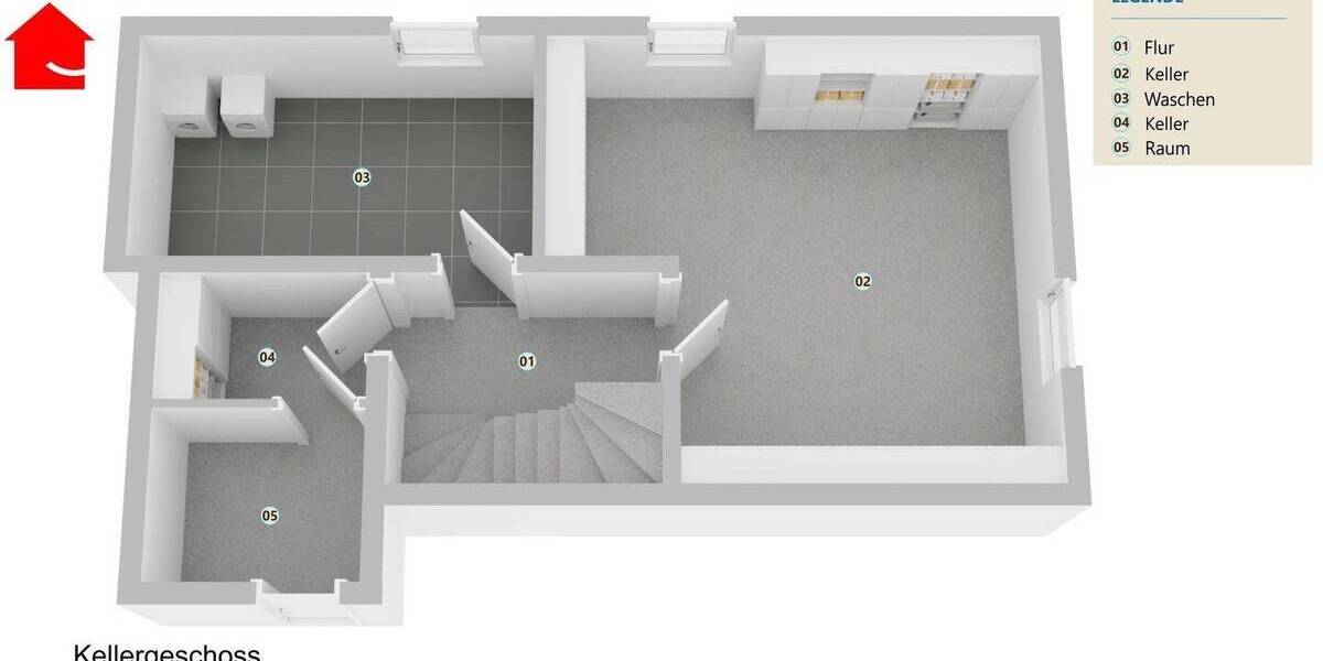 Doppelhaushälfte Ibbenbüren Dickenberg - 5 Zimmer, 109 m&sup2;, 245.000&euro; | Angebot:26703218