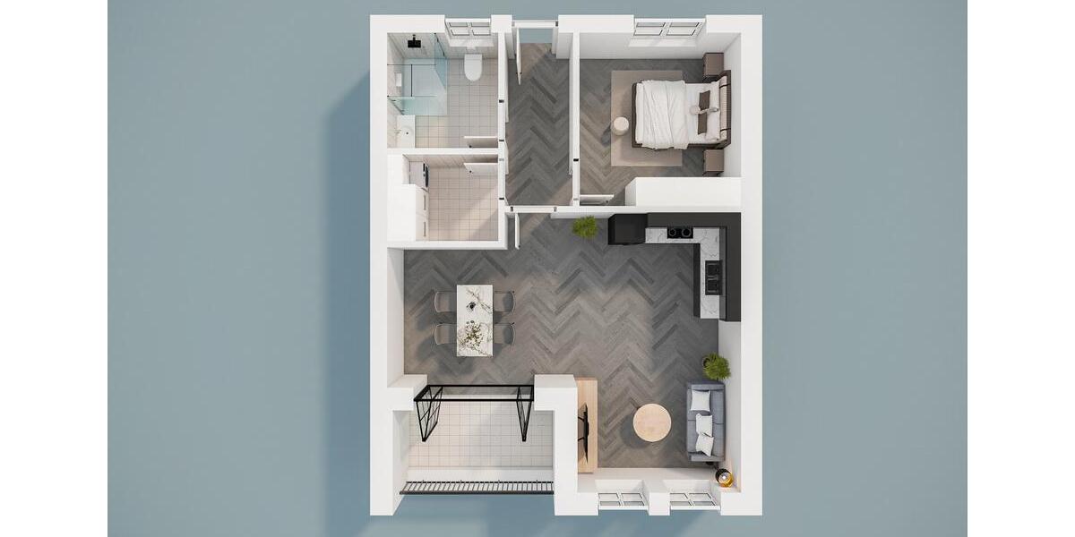 Etagenwohnung Lingen (Ems) - 2 Zimmer, 70 m&sup2;, 840&euro; | Angebot:23791206