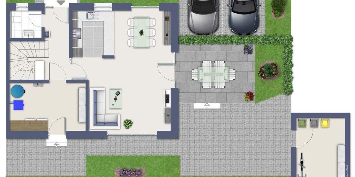 Doppelhaushälfte Hörstel Bevergern - 4 Zimmer, 125 m&sup2;, 399.000&euro; | Angebot:25688512