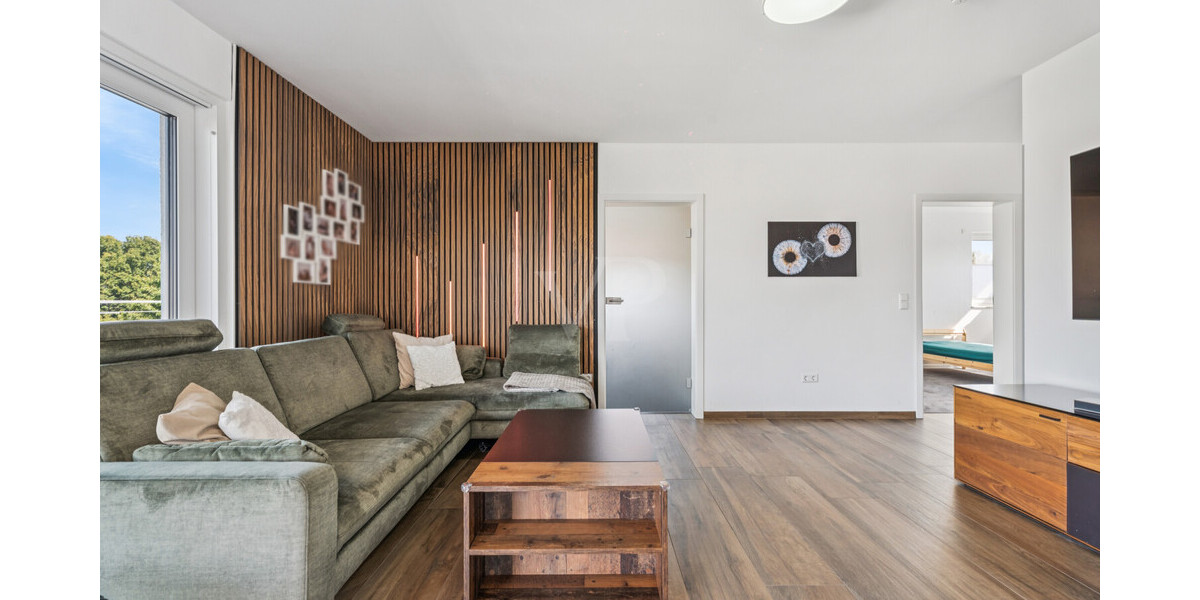 Sundowner auf der Dachterrasse genießen? - Neuwertige Penthousewohnung mit zwei Stellplätzen - Einfamilienhaus Hörstel Hörstel | Angebot:26659002