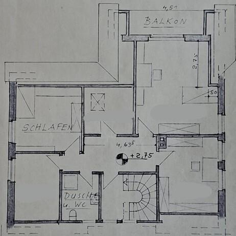 Dachgeschoßwohnung Hörstel - 4 Zimmer, 94 m&sup2;, 847&euro; | Angebot:23244684