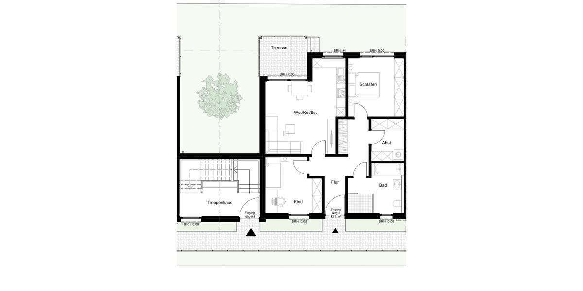 Etagenwohnung Hörstel - 3 Zimmer, 517&euro; | Angebot:23215133