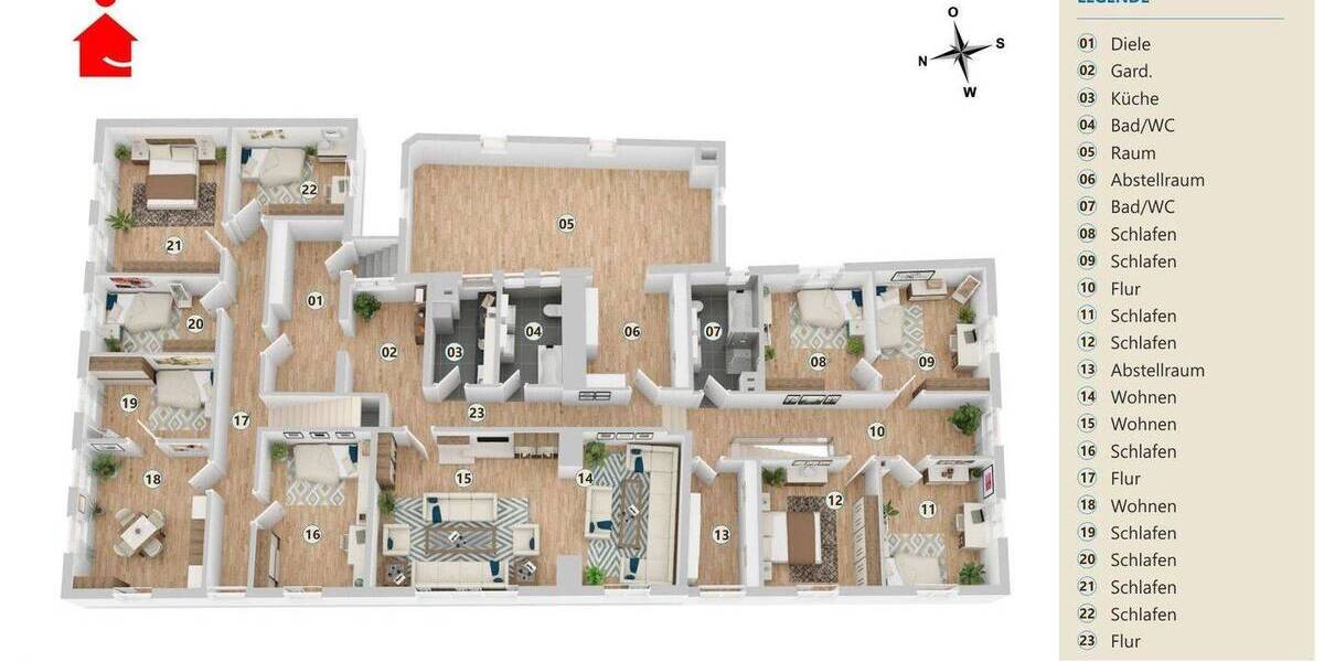 Mehrfamilienhaus, Wohnhaus Hörstel - 1 Zimmer, 320 m&sup2;, 265.000&euro; | Angebot:26672758