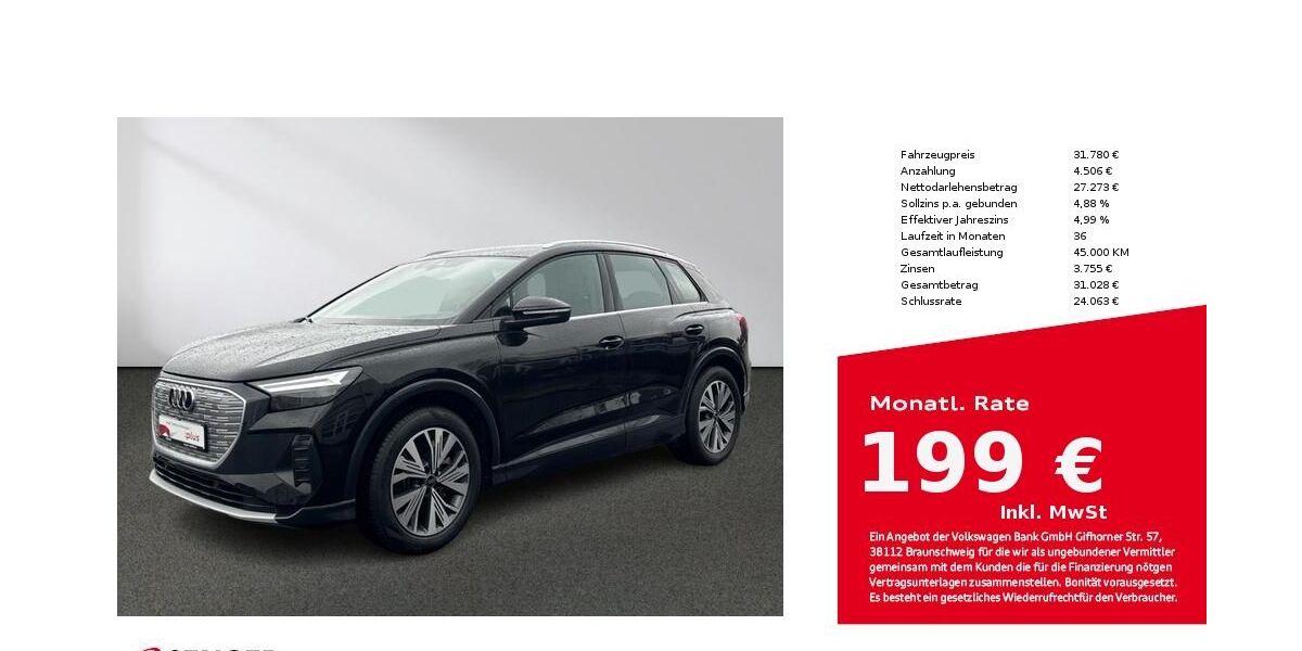 Audi Q4 e-tron 27.290 km 31.780 &euro; Lingen 49809
