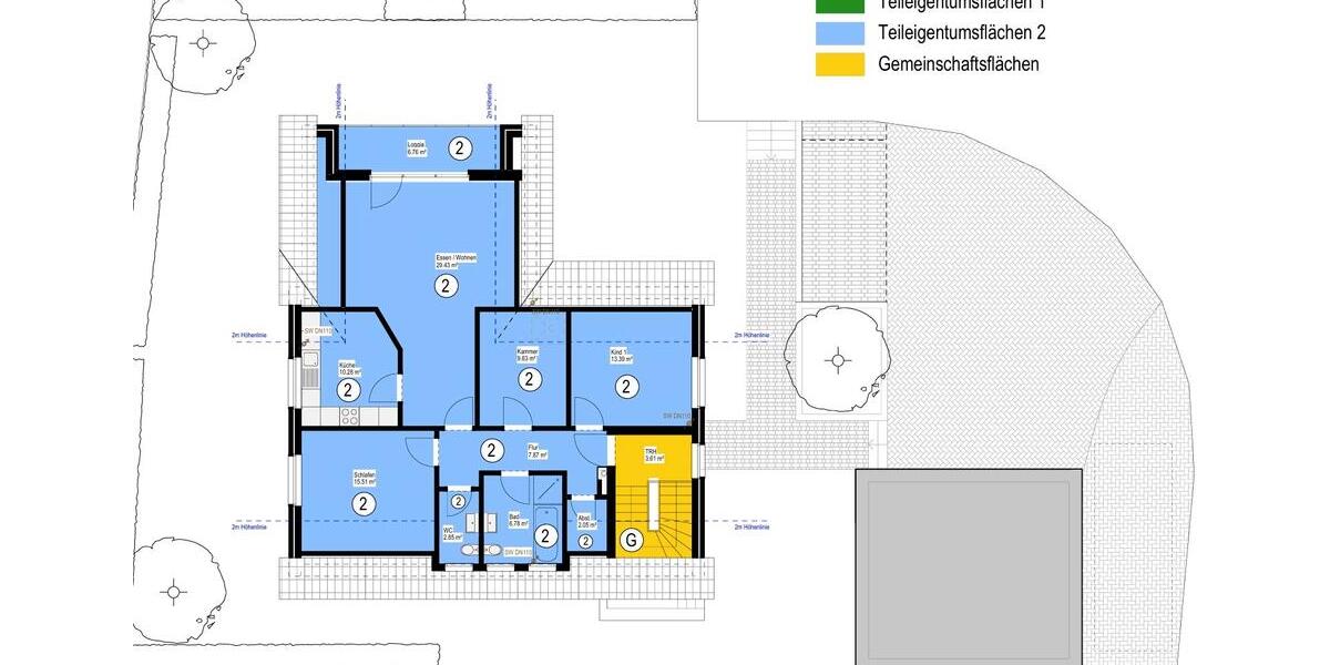 Etagenwohnung Ibbenbüren Bockraden - 1 Zimmer, 91 m&sup2;, 243.500&euro; | Angebot:26963021