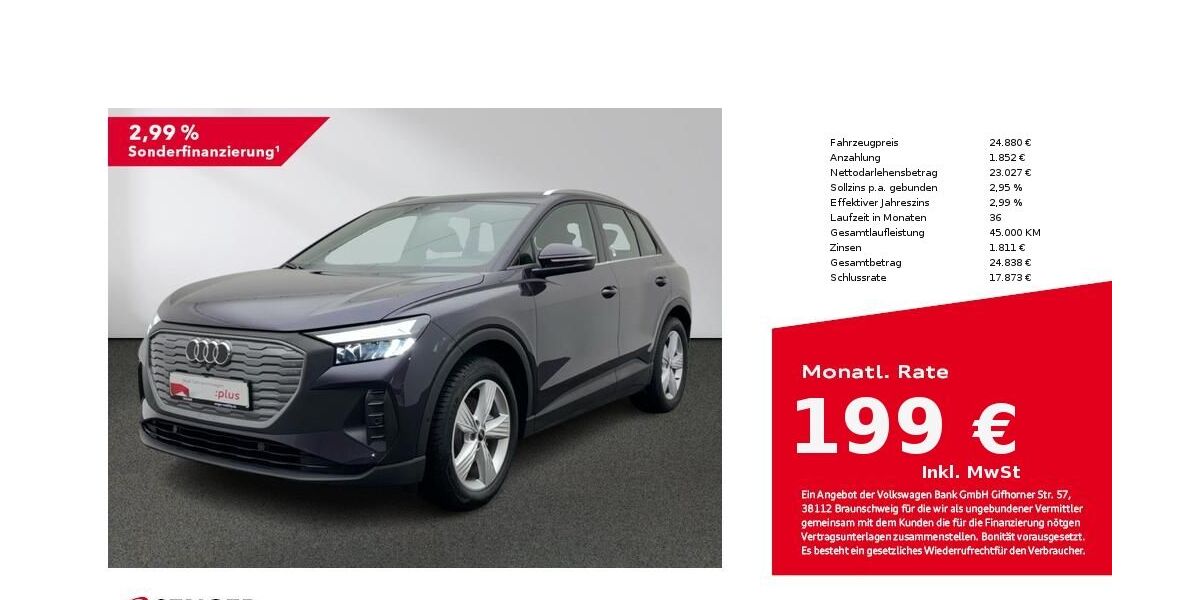 Audi Q4 e-tron 15.286 km 24.880 &euro; Lingen 49809