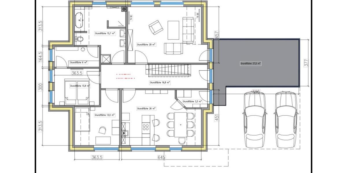 Etagenwohnung Emsbüren - 3 Zimmer, 120 m&sup2;, 1.050&euro; | Angebot:27578076