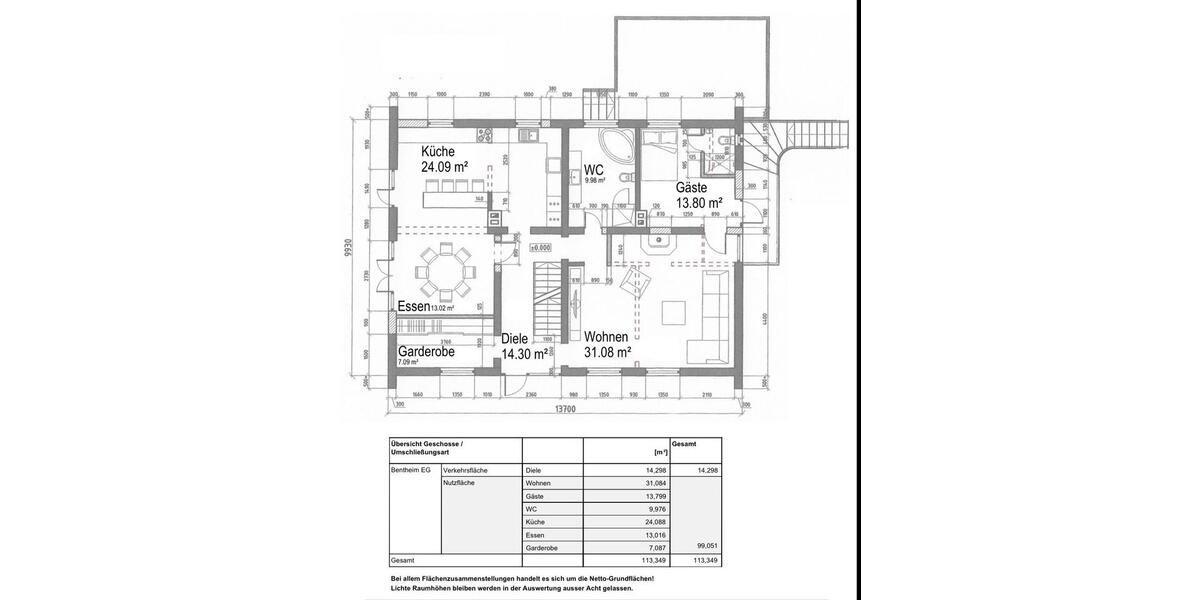 Einfamilienhaus Bad Bentheim - 8 Zimmer, 260 m&sup2;, 775.000&euro; | Angebot:26115355