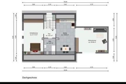 Wohnung Steinfurt - 2 Zimmer, 75 m&sup2;, 800&euro; | Angebot:26034956