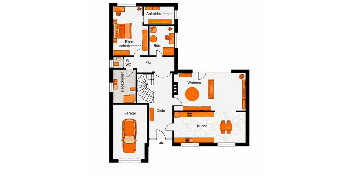 Einfamilienhaus Hörstel - 6 Zimmer, 196 m&sup2;, 425.000&euro; | Angebot:25922921