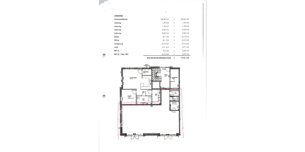 Gewerbeobjekt Salzbergen - 1.200&euro; | Angebot:24732770