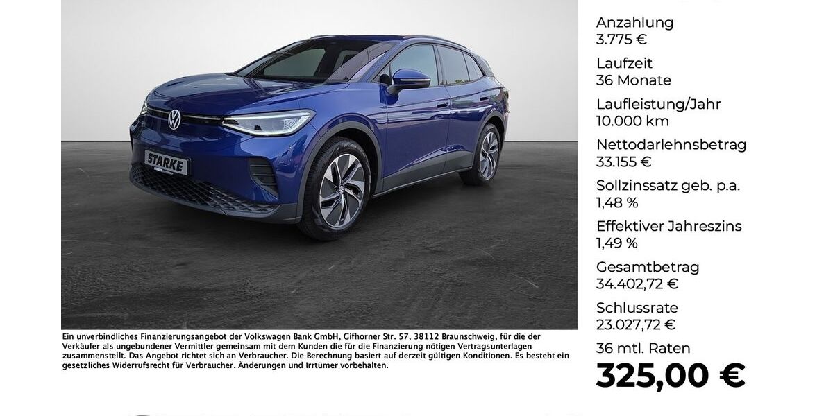 VW ID.4 12.888 km 36.930 &euro; Ibbenbüren 49477