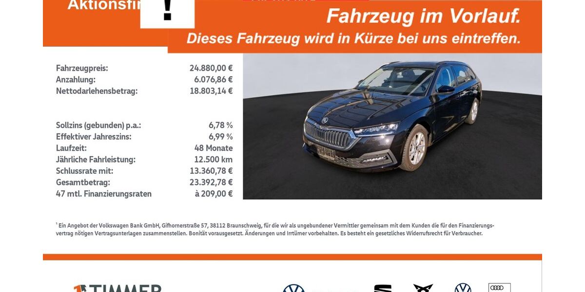 Skoda Octavia 39.631 km 24.750 &euro; Rheine 48432