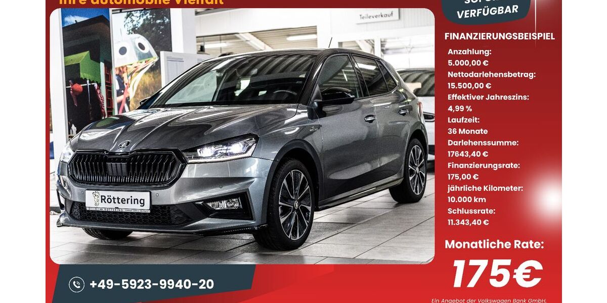 Skoda Fabia 39.026 km 19.390 &euro; Schüttorf 48465