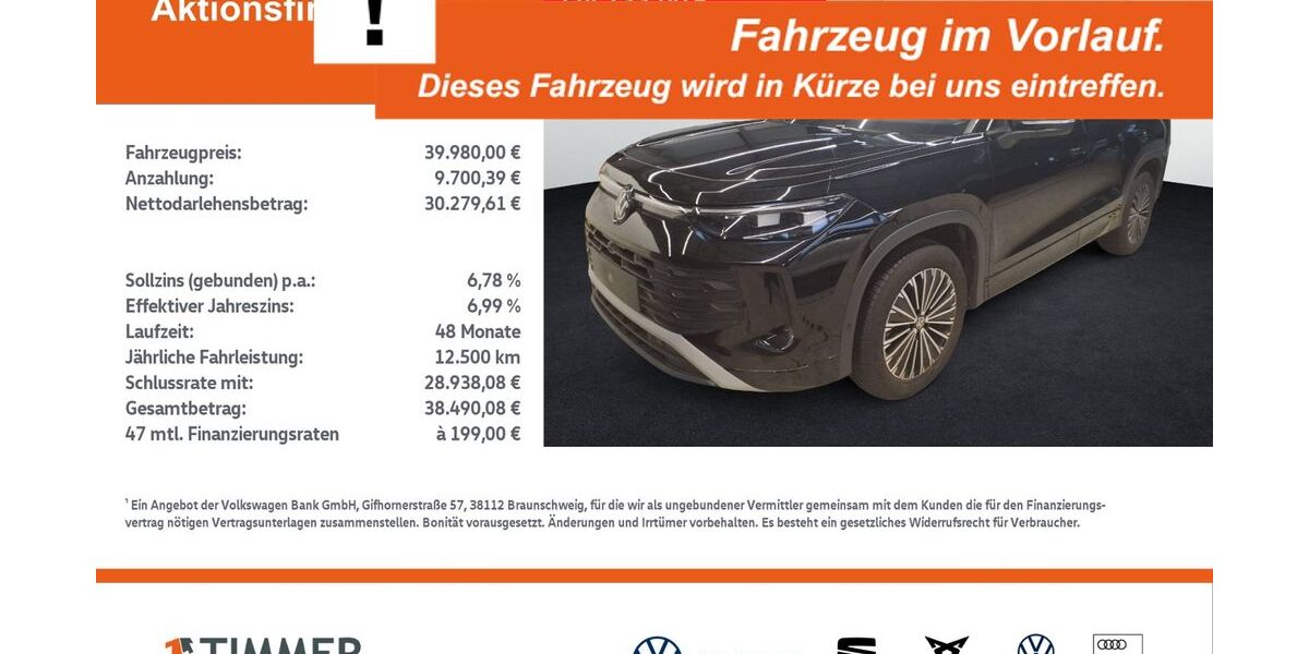 VW Tayron 24.226 km 39.980 &euro; Rheine 48432