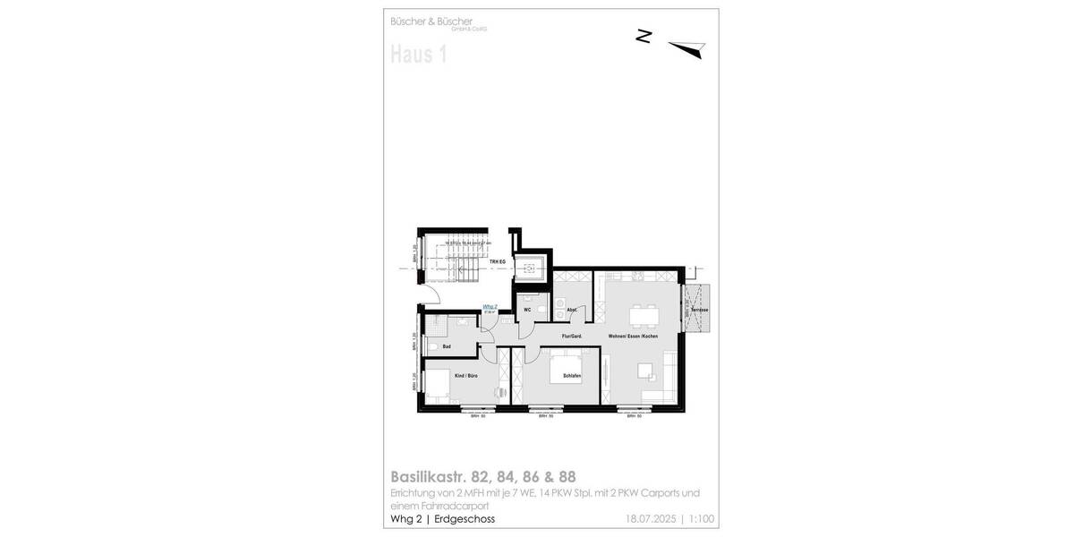 Etagenwohnung Rheine Altenrheine - 3 Zimmer, 88 m&sup2;, 372.500&euro; | Angebot:26851401