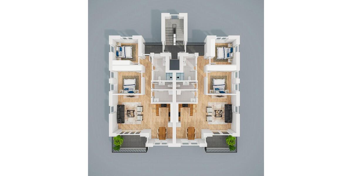 Etagenwohnung Lingen (Ems) - 3 Zimmer, 86 m&sup2;, 990&euro; | Angebot:23226489