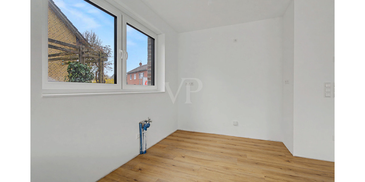 Modernes Familienglück: Energieeffiziente DHH mit PV, Wärmepumpe & Nebenkosten nur ca. 100 EUR mtl. - Doppelhaushälfte Neuenkirchen Neuenkirchen | Angebot:25008574