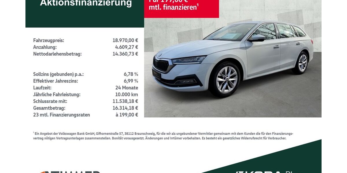 Skoda Octavia 119.787 km 18.689 &euro; Lingen 49808