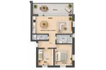 Etagenwohnung Steinfurt - 2.5 Zimmer, 58 m&sup2;, 815&euro; | Angebot:27570462