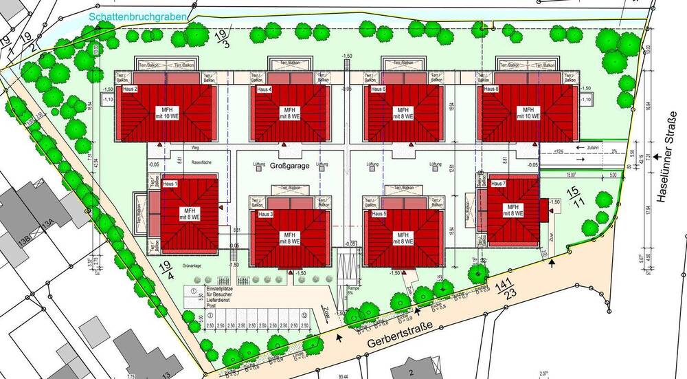 Etagenwohnung Lingen (Ems) Lingen - 3 Zimmer, 82 m&sup2;, 329.912&euro; | Angebot:25660499