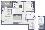 Etagenwohnung Hörstel - 3 Zimmer, 85 m&sup2;, 339.750&euro; | Angebot:25688509
