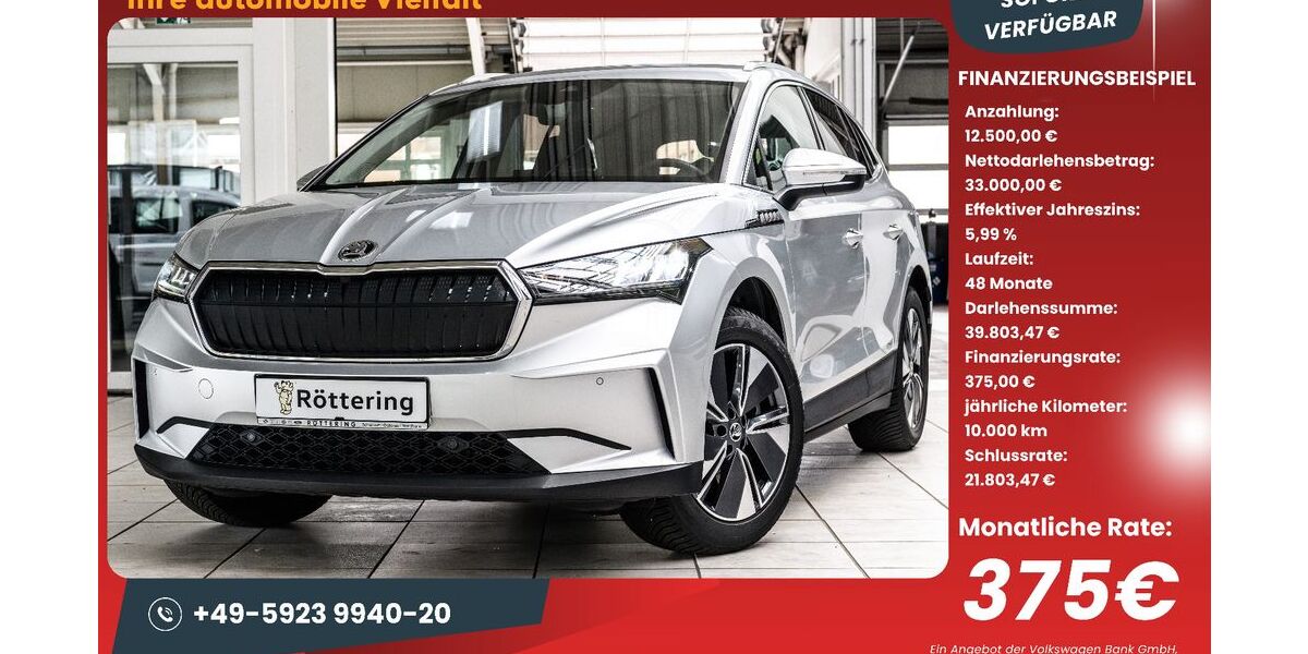 Skoda Enyaq 15.318 km 45.200 &euro; Schüttorf 48465