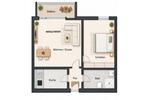 Etagenwohnung Steinfurt - 2.5 Zimmer, 58 m&sup2;, 815&euro; | Angebot:27570462