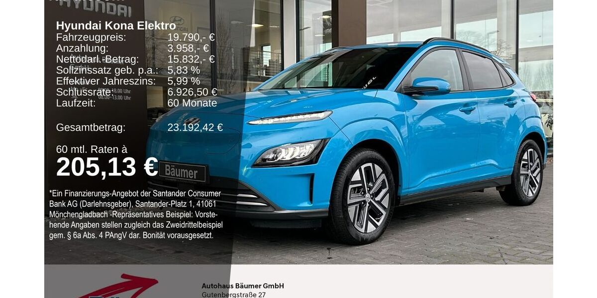 Hyundai KONA 63.528 km 19.790 &euro; Ibbenbüren 49479